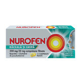 Nurofen Cold and Flu 200 mg, 12 film-coated tablets, Reckitt Benckiser Healthcare