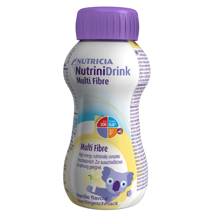 NutriniDrink MF mit Vanillegeschmack, 200 ml, Nutricia