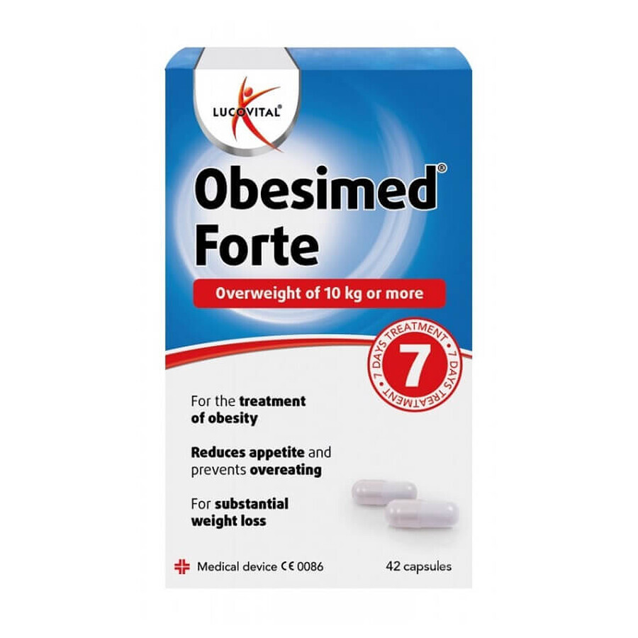 Obesimed Forte, 42 Kapseln, Lucovitaal Bewertungen