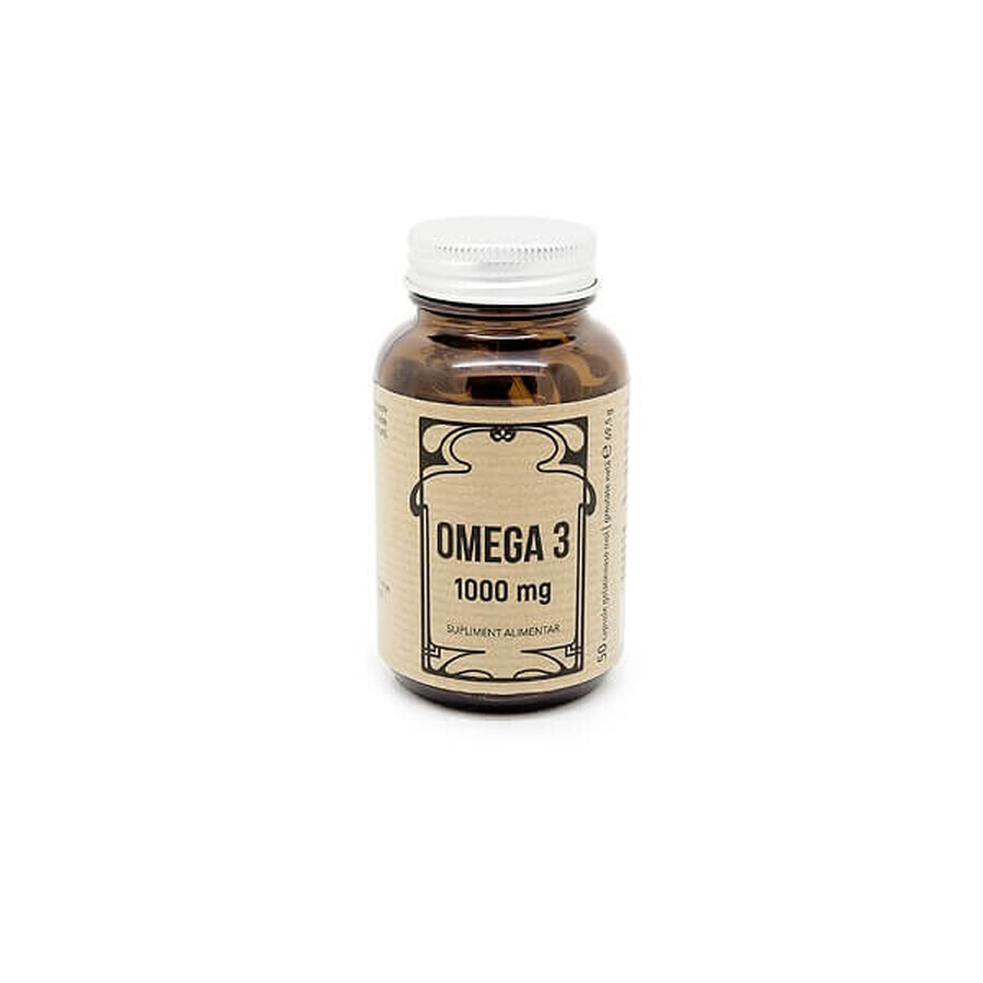 Omega 3 1000 mg, 50 Kapseln, Remedia