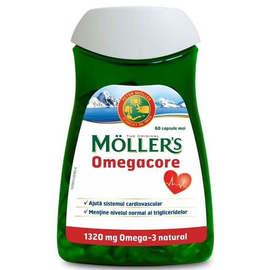 Omegacore, 60 Kapseln ich, Moller's