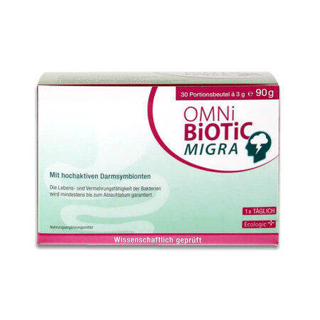 Omni-Biotic Migra, 30 Beutel, AllergoSan Institut (OmniBiotic)