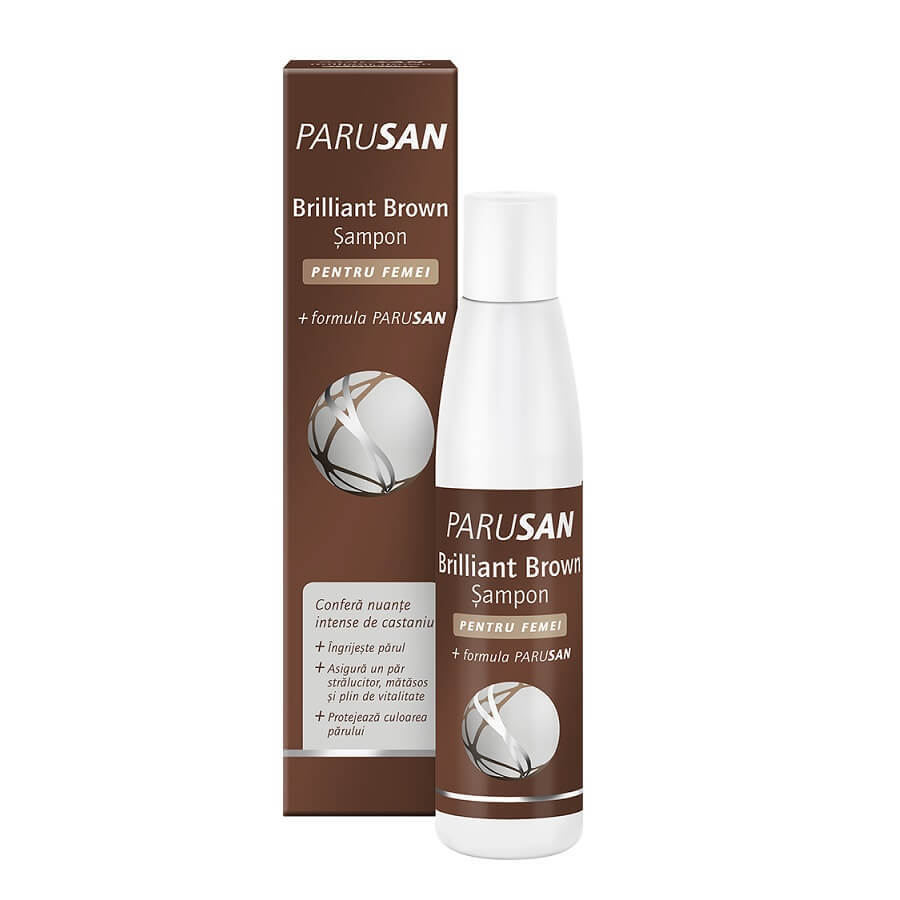 Shampoo Parusan Brilliant Brown, 200 ml, Theiss Naturwaren