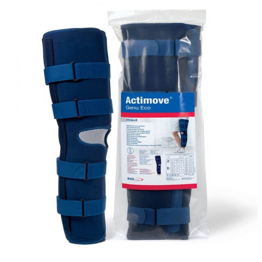 Actimove Genu Eco Feste Knieorthese zur Ruhigstellung, Größe B2-L, BSN Medical