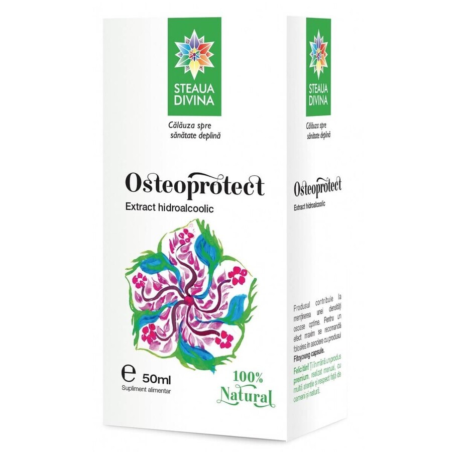 Osteoprotect tinctură, 50 ml, Steaua Divină