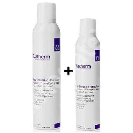 Pachet Apa termala Herculane spray, 300 + 200 ml, Ivatherm