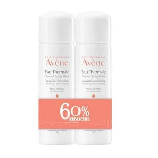 Thermal water spray pack, 50 ml + 50 ml, Avene