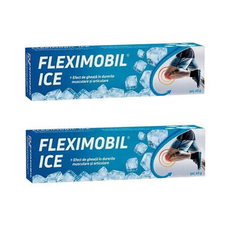 Pachet Fleximobil Ice gel, 45g (2 la pret de 1), Fiterman