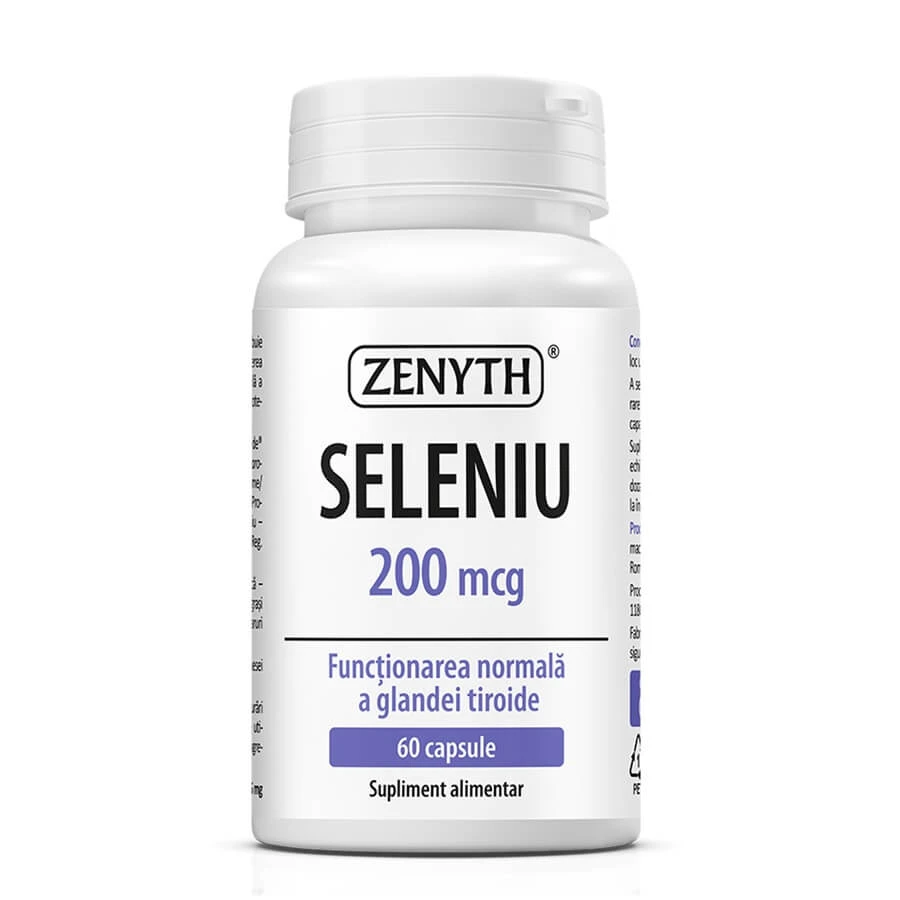 Selenium 200 mcg package, 60 + 30 capsules, Zenyth