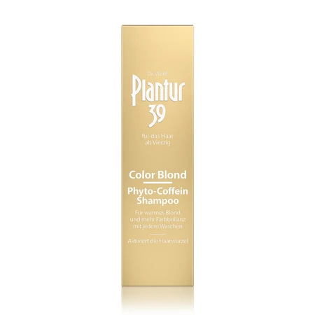 Plantur 39 Color Blonde Phyto-Caffeine Shampoo, 250 ml, Dr. Kurt Wolff