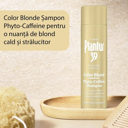 Plantur 39 Color Blonde Phyto-Caffeine Shampoo, 250 ml, Dr. Kurt Wolff