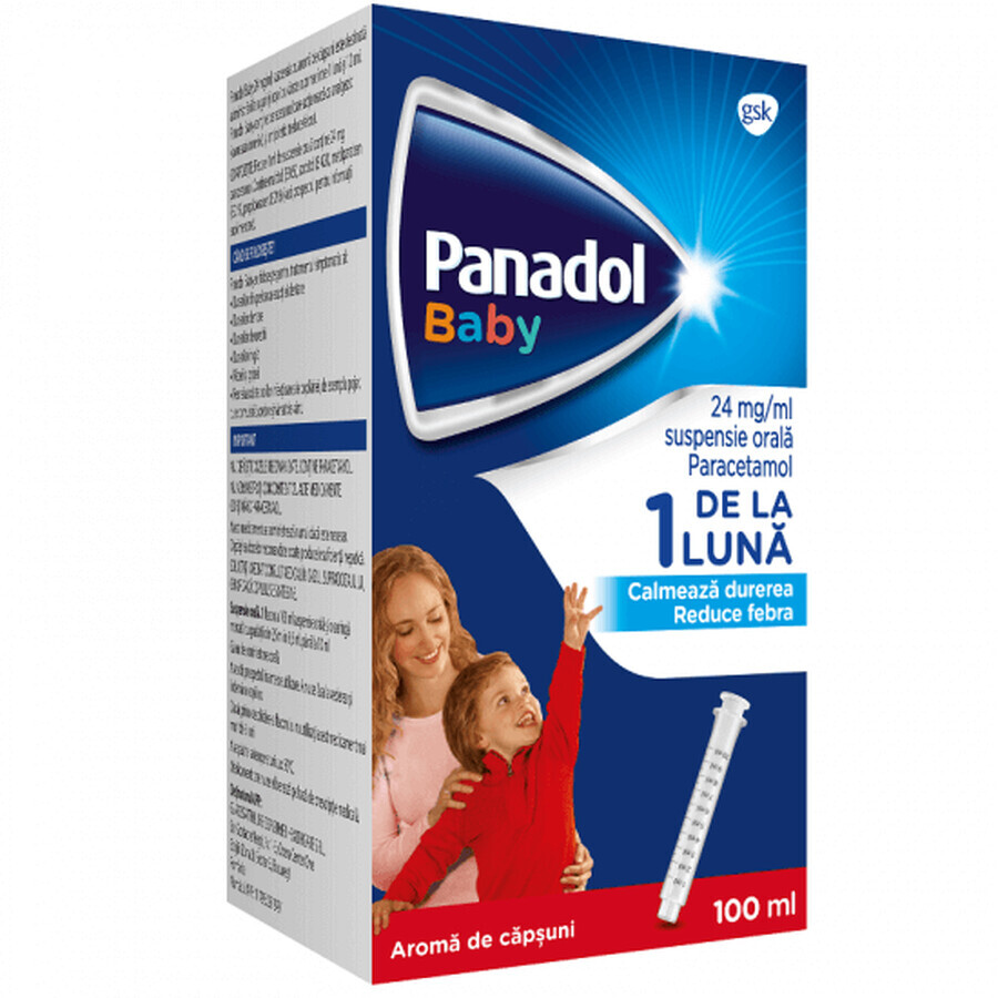 Panadol Baby 24 mg/ml, 100 ml, Gsk