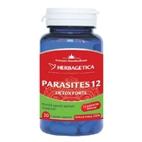 Parasites 12 Detox Forte, 30 Kapseln, Herbagetica 