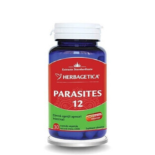 Parasites 12 Detox Forte, 30 capsules, Herbagetica