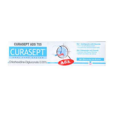 Pastă de dinți cu clorhexidină 0,05% Curasept, 75 ml, Curaprox