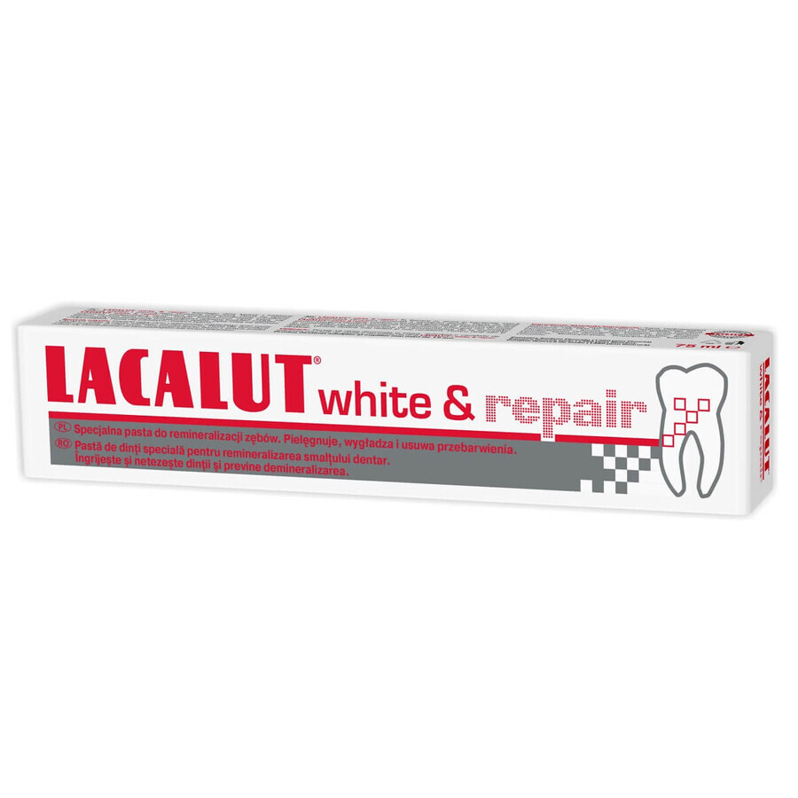 Lacalut White Repair Medizinische Zahnpasta, 75 ml