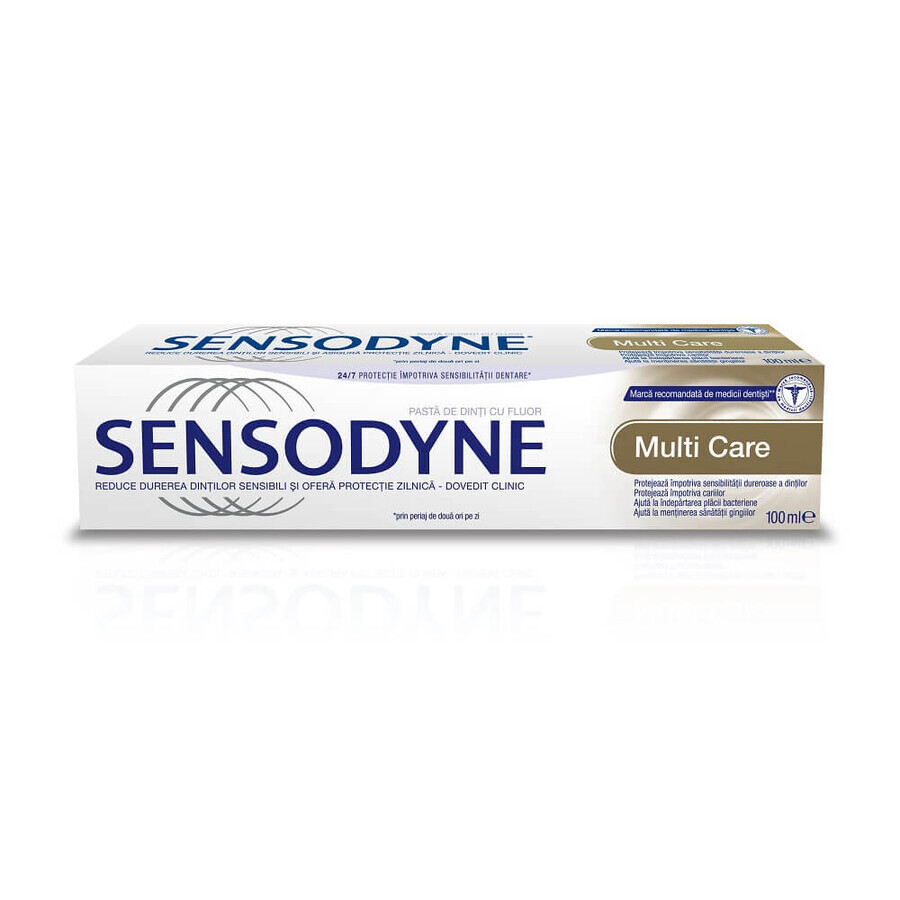 Pastă de dinți Multi Care Sensodyne, 100 ml, Gsk