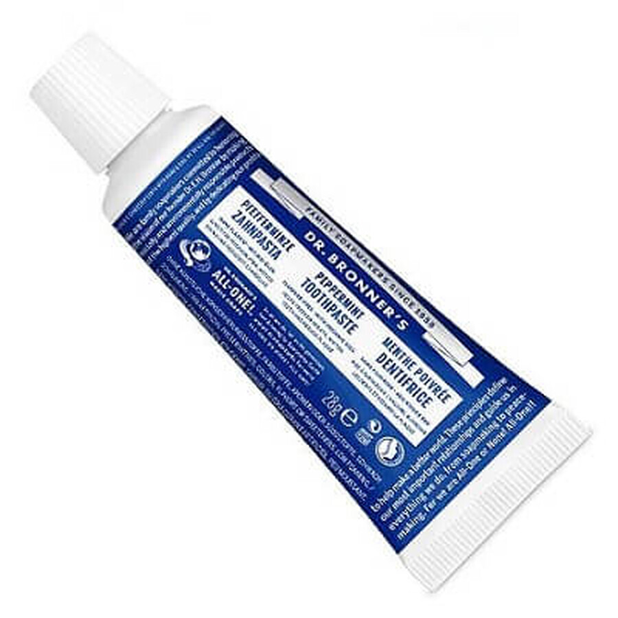 Pastă de dinți organică, 28 g, Dr. Bronner's