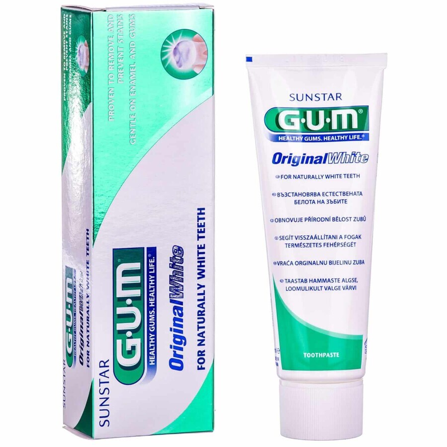 Toothpaste Original White, 75 ml, Sunstar Gum