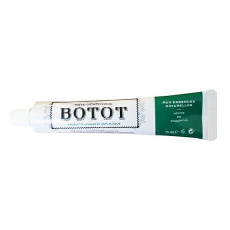 Pasta de dinti cu menta, pin si eucalipt Botot, 75 ml, Roge Cavailles