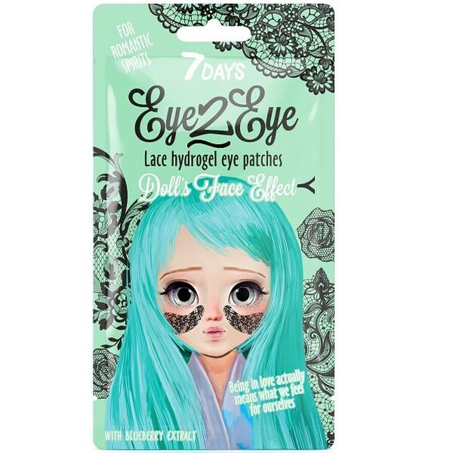 Patch-uri de ochi Eye2Eye cu afine, 8g, 7 Days