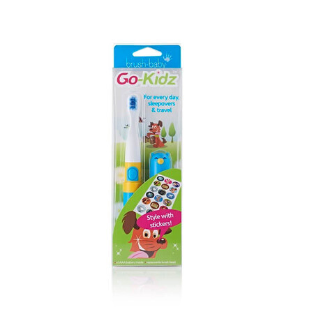 Go-Kidz Elektrische Zahnbürste für Kinder, Bürste Baby