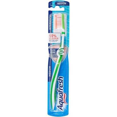 Periuta de dinti Interdental Silky, Medium, Aquafresh