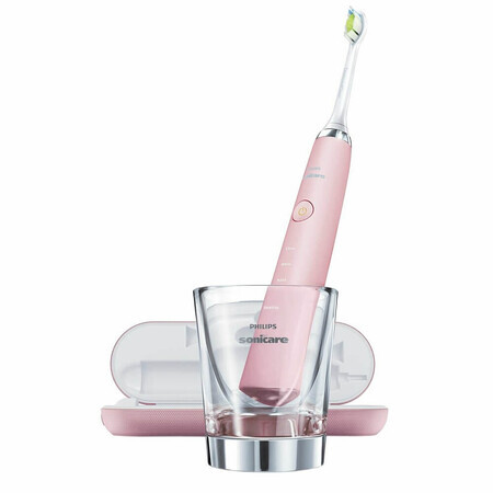 Periuta de dinti sonica reincarcabila Diamond Clean Pink, HX9362/67, Philips