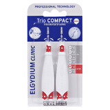 Trio Compact Interdentalbürste, groß, 2 Stück, Elgydium