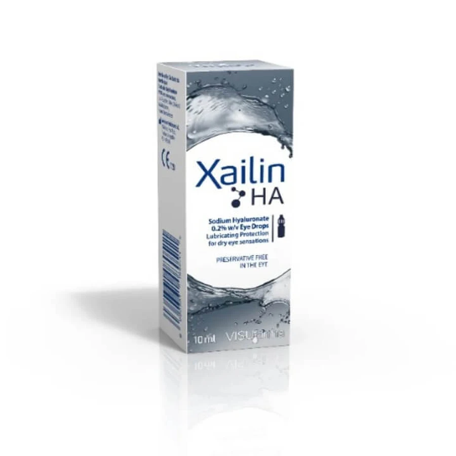 Xailin HA eye drops, 10 ml, Visufarma