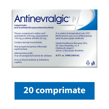 Antinevralgic P, 20 tabletten, Sanofi