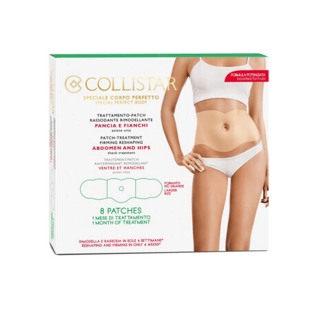 Plasture-tratament pentru abdomen si solduri Reshaping Firming (K25268), 8 bucati, Collistar