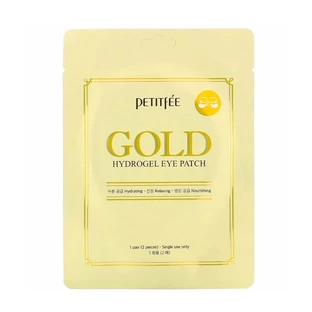 Eye patches with gold, 2 pieces x 2 g, Petitfee