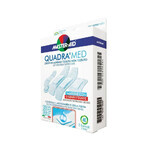 Quadra Med Master-Aid empfindliche Hautpflaster, 2 Größen, 20 Stück, Pietrasanta Pharma