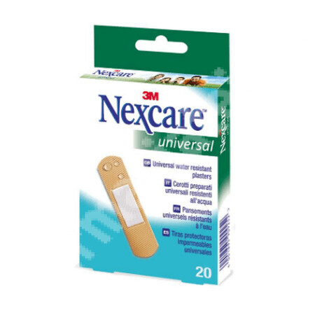 Plasturi universali, 20 bucati, Nexcare