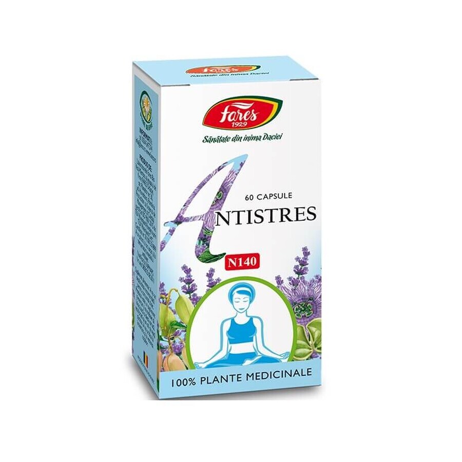 Antistres, N140, 60 capsule, Fares