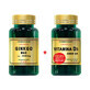 Premium Ginkgo Max 6000 mg, 60 capsule + Vitamina D3 2000 UI, 30 capsule, Cosmopharm