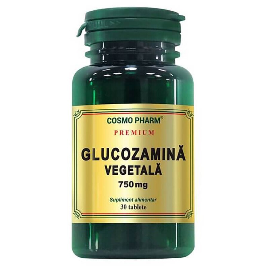 Premium Glucozamina Vegetala 750 mg, 30 tablete, Cosmopharm