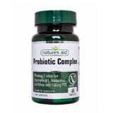 Probiotic Complex cu FOS, 60 capsule, Natures Aid