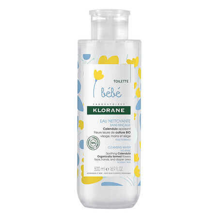 Baby-Reinigungswasser, 500 ml, Klorane Baby