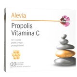 Propolis Vitamin C mit Echinacea, 20 Kautabletten, Alevia