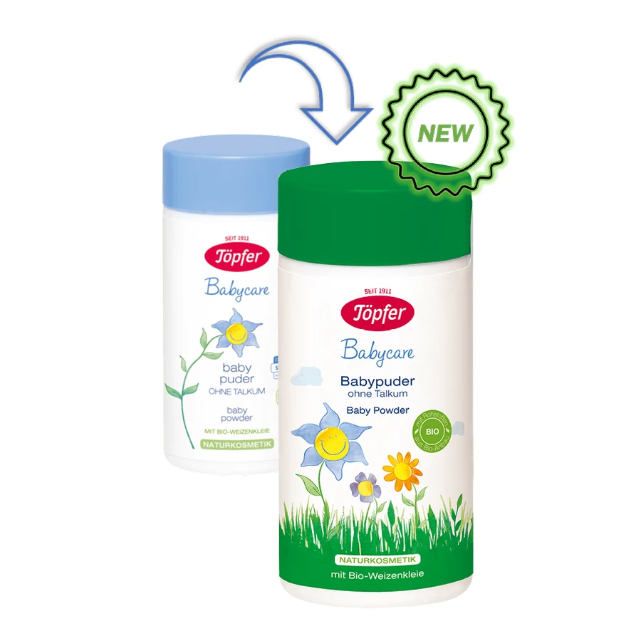 Organic Baby Powder, 75 g, Topfer