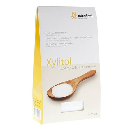 Pudra indulcitor natural Xylitol Miradent, 350 g, Hager & Werken