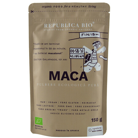 Bio Maca-Pulver, 150 g, Republica Bio