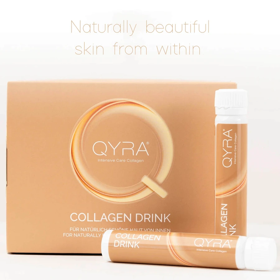 QYRA COLLAGEN Anti-Aging for Intensive Care, 21 drinkable vials, Gelita Health