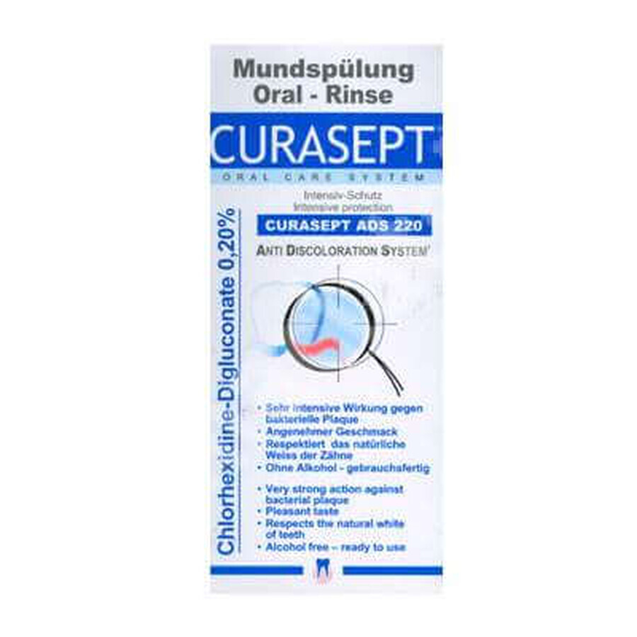 Mundspülung mit Chlorhexidin 0,20% Curasept, 200 ml, Curaprox