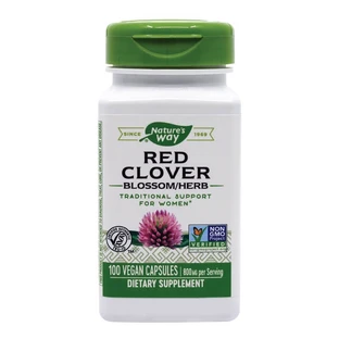 Red Clover 400mg Nature's Way, 100 capsules, Secom