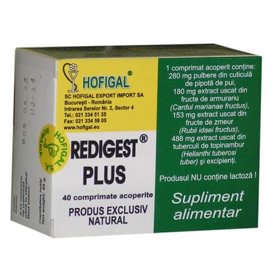 Redigest Plus, 40 Tabletten, Hofigal Bewertungen