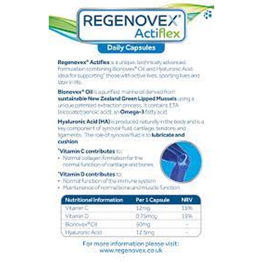 Regenovex, 30 capsule, Mentholatum