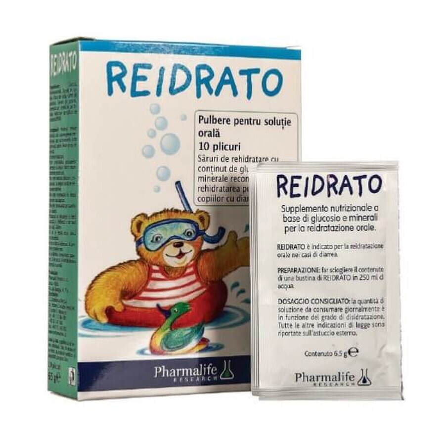 Reidrato Pulver für orale Lösung, 10 Beutel, Pharmalife